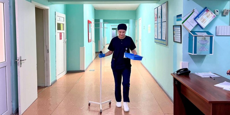 
                    Тяжелобольную молодую девушку спасли в 7-й горбольнице Алматы 
                