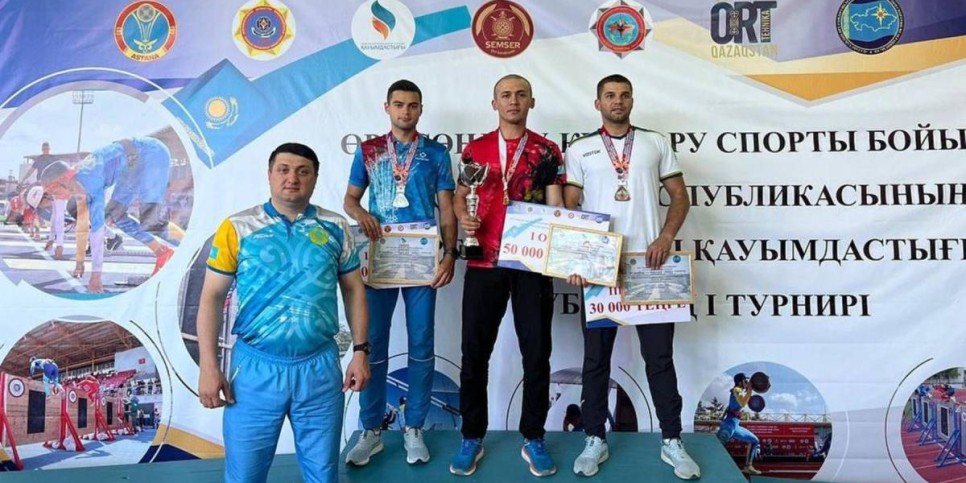 
                    Названо имя лучшего огнеборца в Казахстане
                