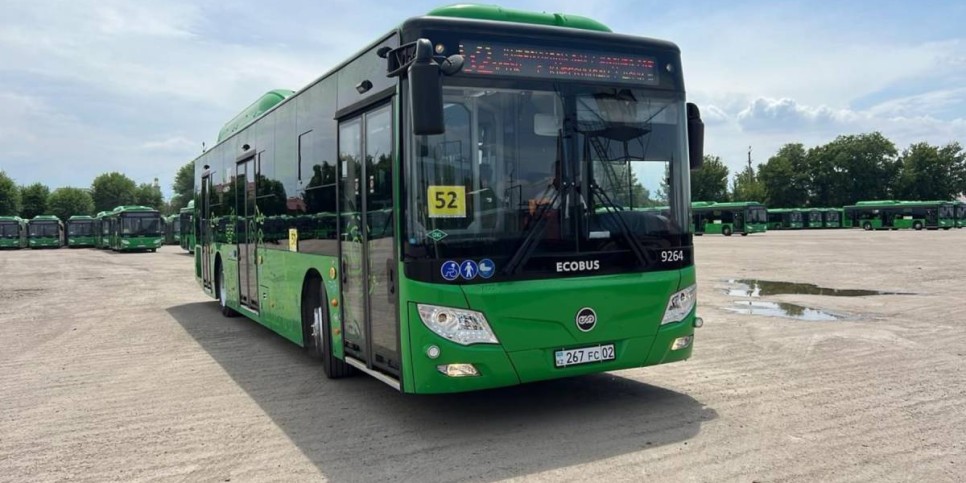 
                    В Алматы обновлены автобусы еще на двух маршрутах
                