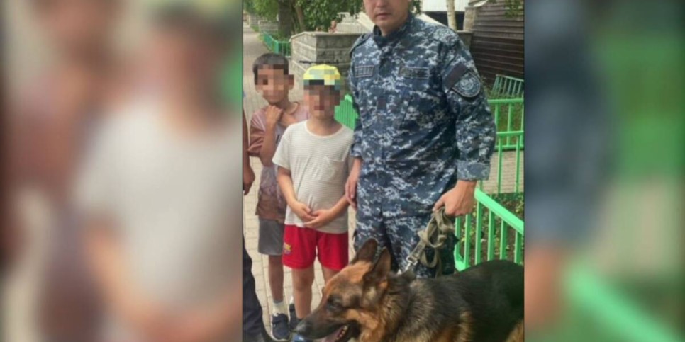 
                    Пропавшего мальчика нашла полицейская собака Феликс в Астане
                