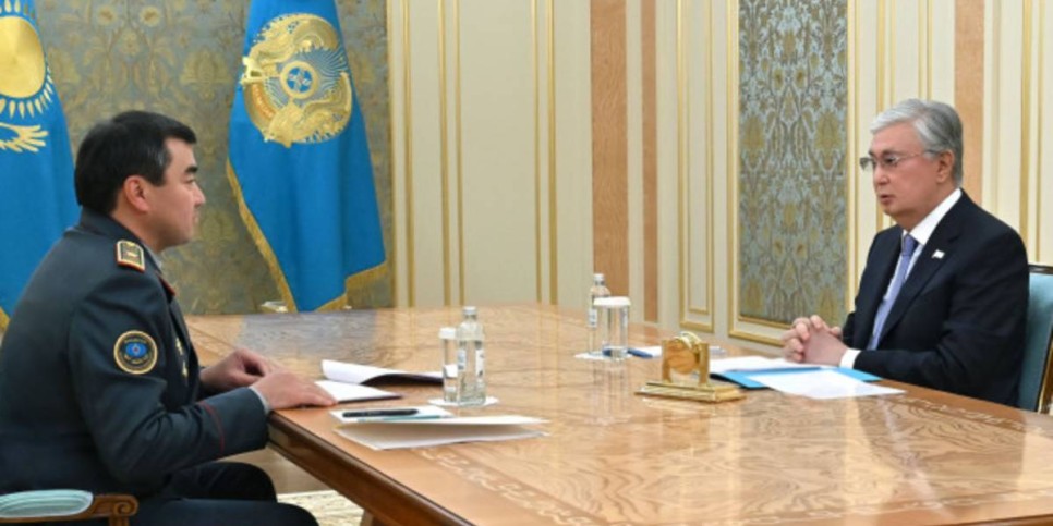 
                     Токаев поручил главе МЧС обеспечить безопасность граждан 
                