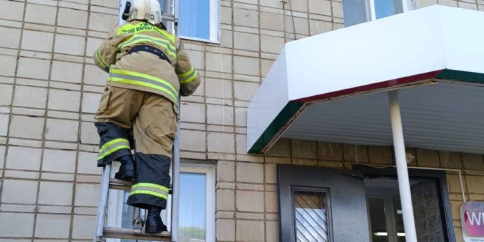 
                    80-летнюю бабушку спасли в Степногорске
                