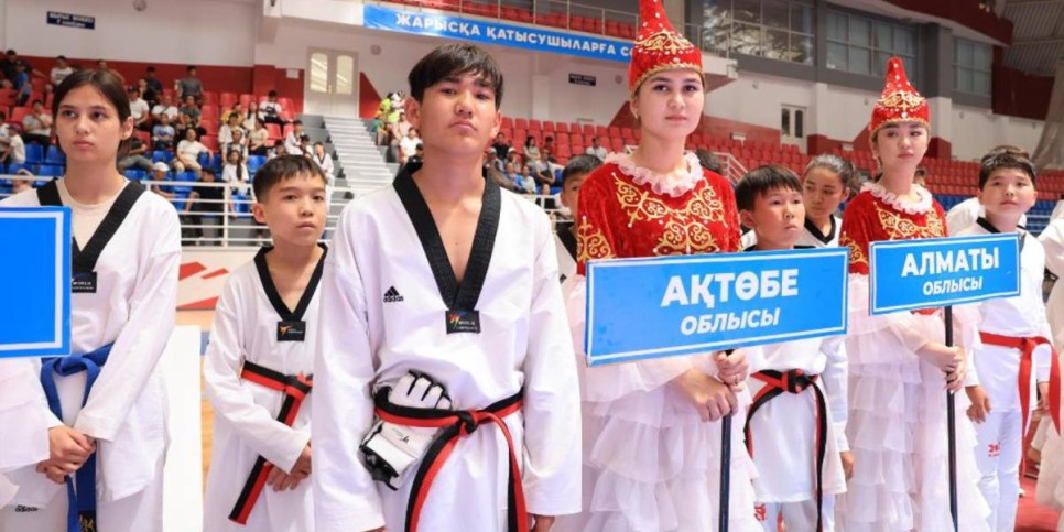 
                    Открытый республиканский турнир по таеквондо проходит в Талдыкоргане
                