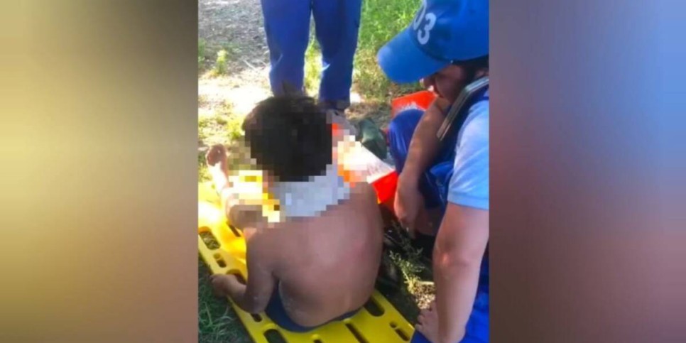 
                    Полицейский спас тонущего мальчика в Талдыкоргане  
                