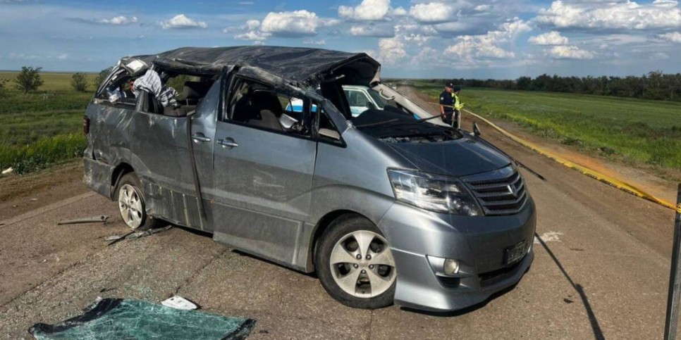 
                    Четыре человека погибли в ДТП на трассе Актобе – Орск
                