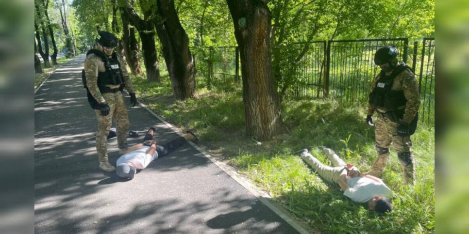 
                    Приезжих домушников задержали полицейские Алматы  
                