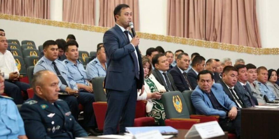 
                    Туркестанская полиция озабочена ростом наркопреступности 
                