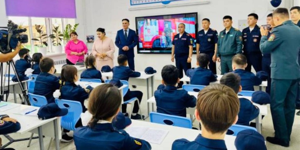 
                    Кадетский класс имени Аскара Забикулина открыли в Кызылорде
                