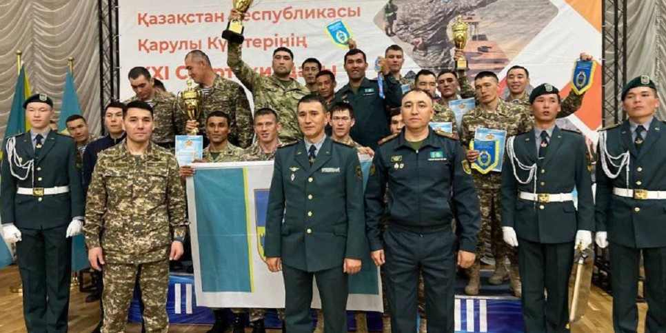 
                    В Алматы прошли состязания по многоборью военно-спортивного комплекса
                