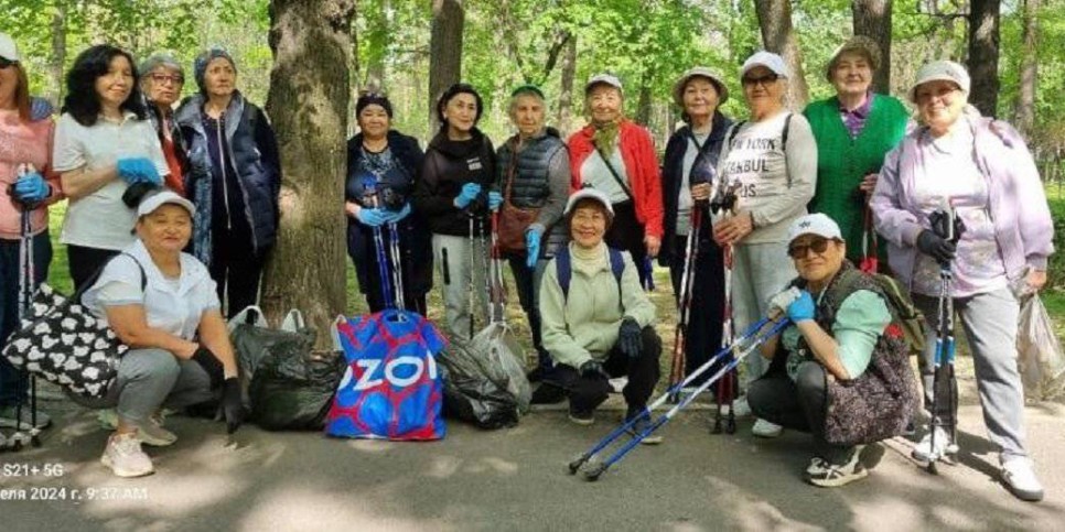 
                    «Алматы – наш общий дом»: пенсионеры центров активного долголетия провели плоггинг в трех парках Алматы
                