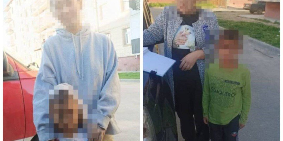 
                    Двух пропавших маленьких детей нашли под утро спящими на скамейке в Кентау
                