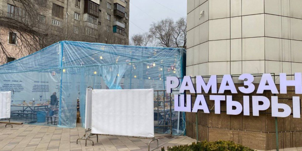 
                    В Центральной мечети Алматы каждый вечер проводится ауызашар – фоторепортаж
                