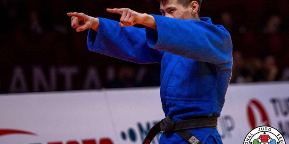
                    Казахстанский дзюдоист выиграл «Большой шлем»
                