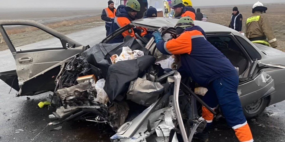 
                    Четверо человек погибли в ДТП на трассе Алматы — Оскемен
                
