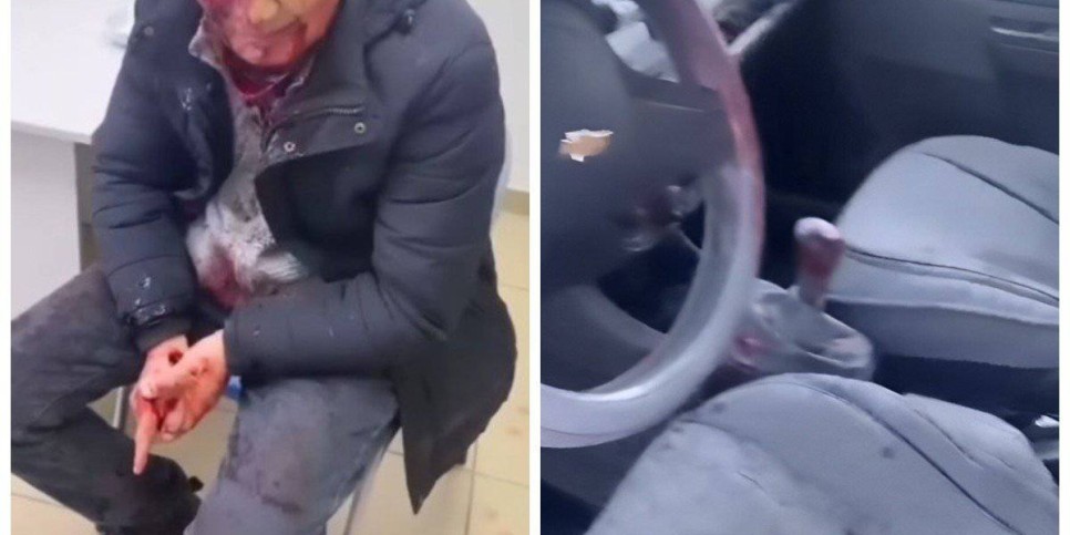 
                    Напал с ножом на водителя: жуткое видео прокомментировали в ДП Карагандинской области
                