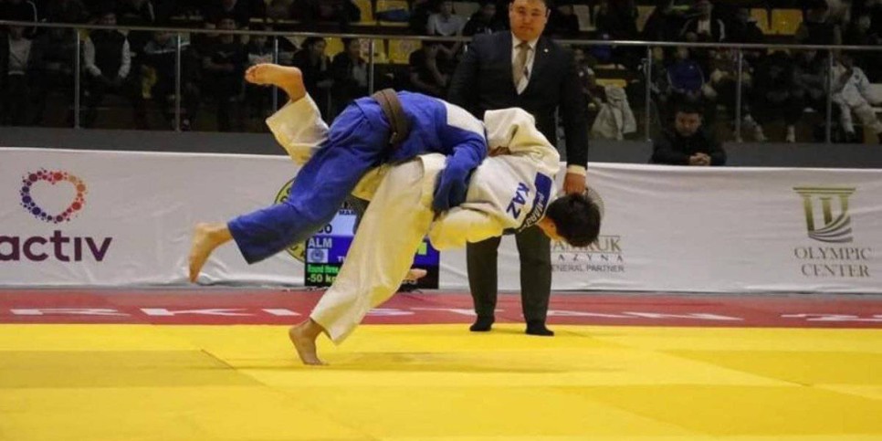 
                    Чемпионат Казахстана по дзюдо проходит в Туркестане
                