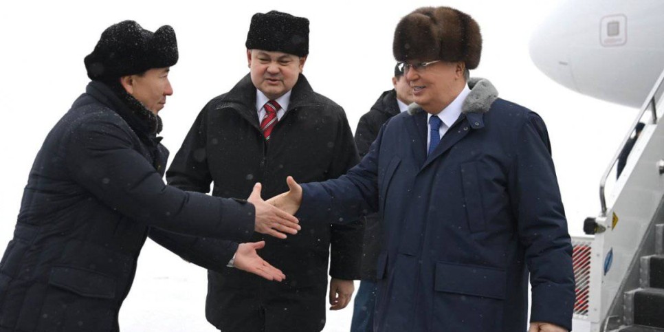 
                    Токаев прибыл в Усть-Каменогорск
                