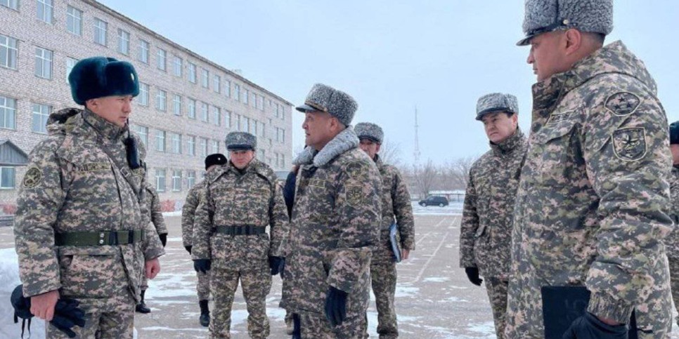
                    Замминистра обороны совершил рабочую поездку в Карагандинскую область
                
