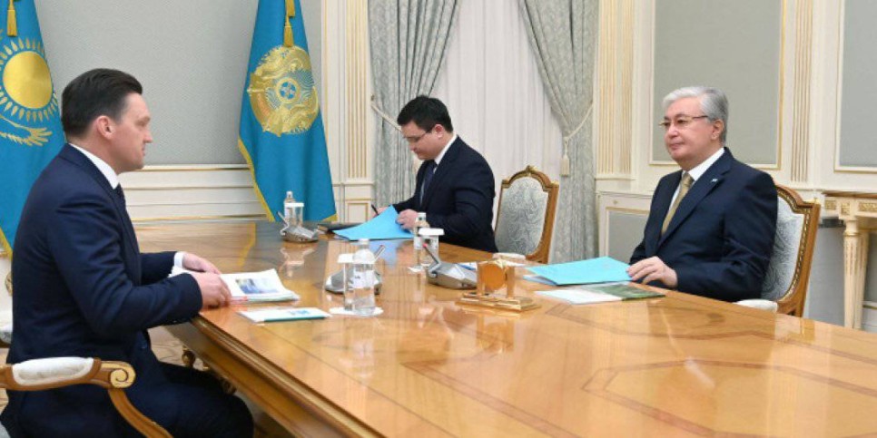 
                    Токаев принял председателя правления Евразийского банка развития
                