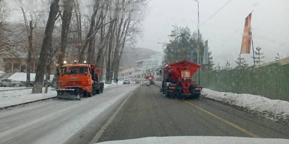 
                    В Алматы организовано круглосуточное дежурство коммунальных служб
                