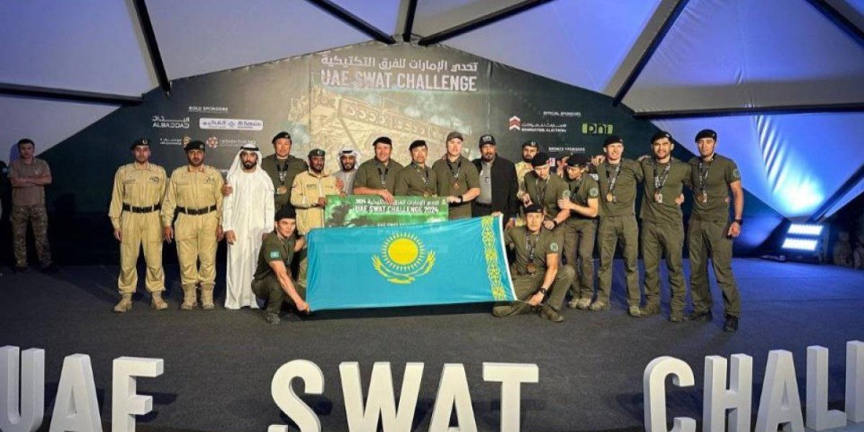 
                    Бронзу на «Олимпиаде спецназа» завоевали казахстанцы
                
