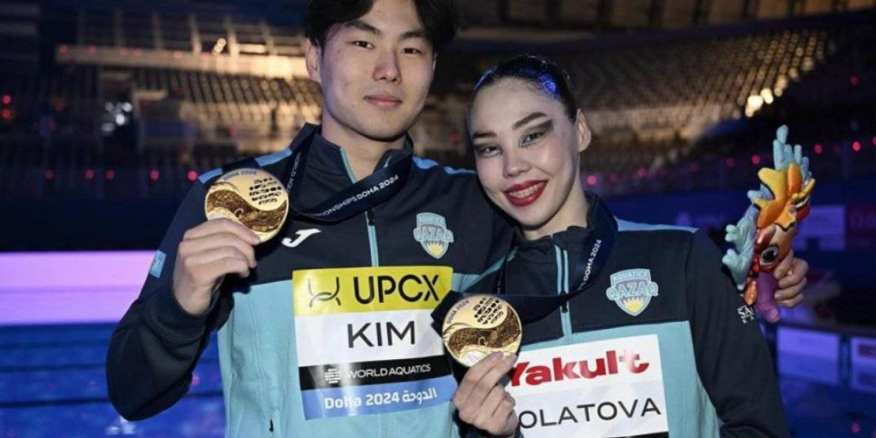 
                    Золото выиграли казахстанцы на чемпионате мира по водным видам спорта
                
