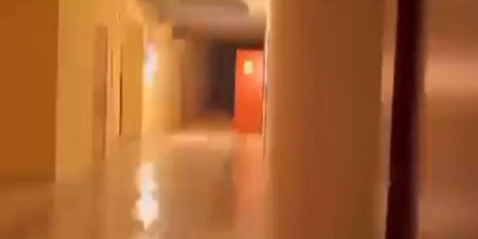 
                    Возгорание в школе Жанаозена попало на видео
                