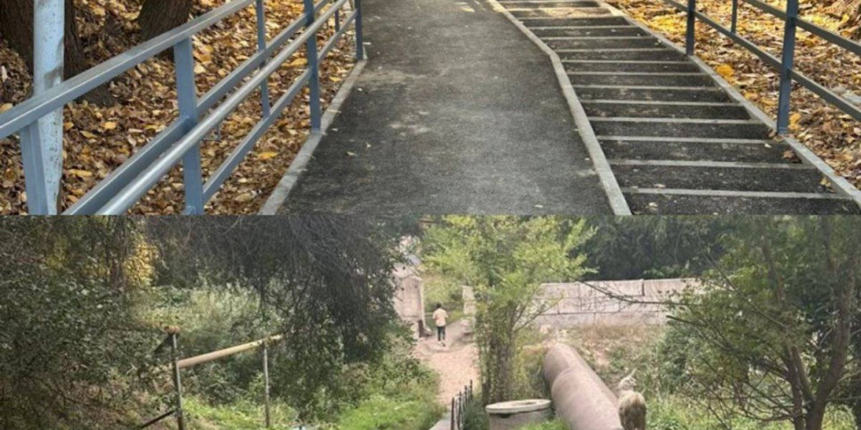 
                    Три новых пешеходных моста построили в Алматы
                