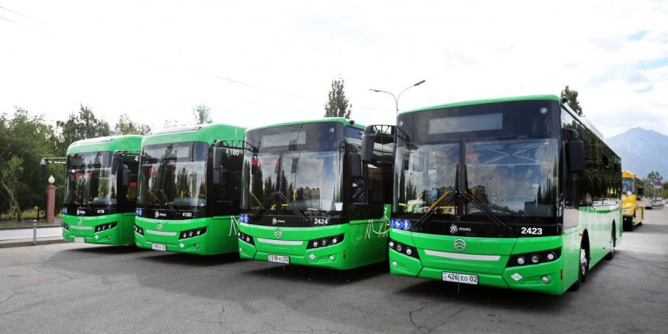 
                    Более 100 автобусов обновлено на пяти маршрутах в Жетысуском районе
                
