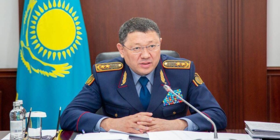 
                    Новую должность получил глава МВД Ержан Саденов
                
