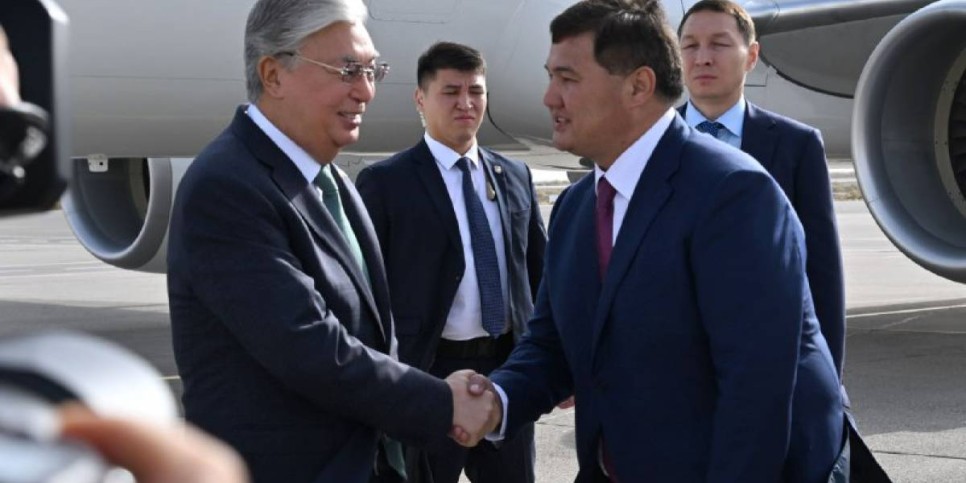 
                    Президент прибыл с рабочим визитом в Кызылординскую область
                
