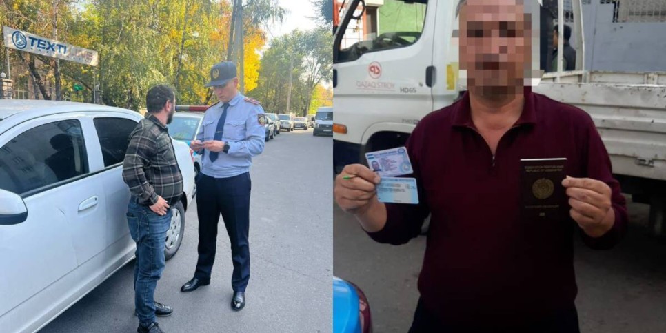 
                    Иностранцы незаконно работали таксистами в Алматы
                