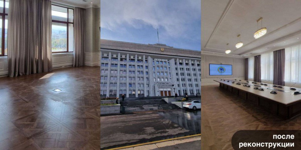 
                    Здание акимата Алматы восстановлено с сохранением архитектурного облика
                