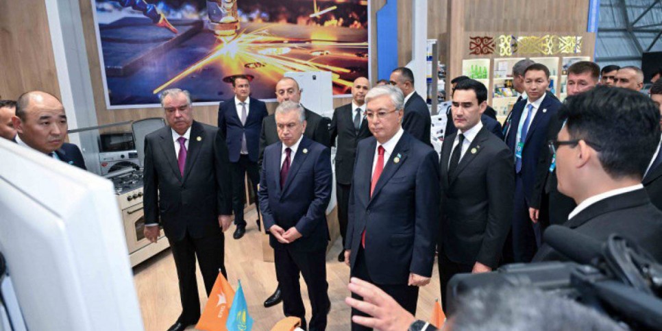 
                    Президент посетил выставку «ЭКСПО Центральная Азия-2023»
                