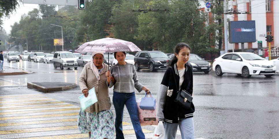 
                    Дождливые выходные ждут казахстанцев
                