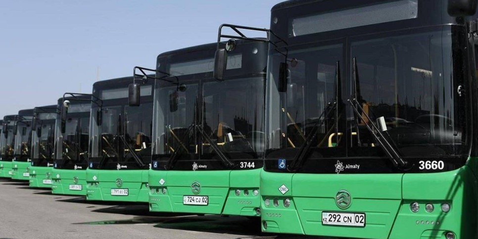 
                    Автобусы обновят на некоторых маршрутах Алматы
                