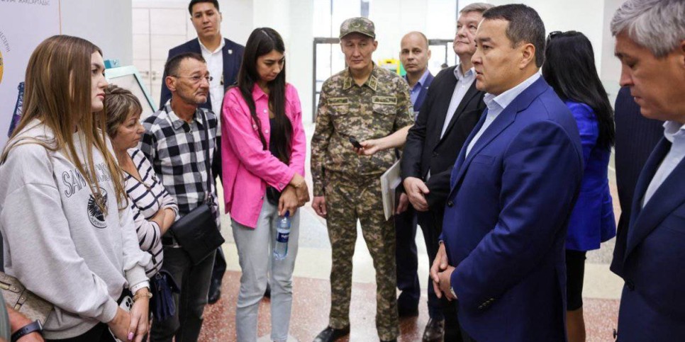 
                    Алихан Смаилов прибыл в Карагандинскую область
                