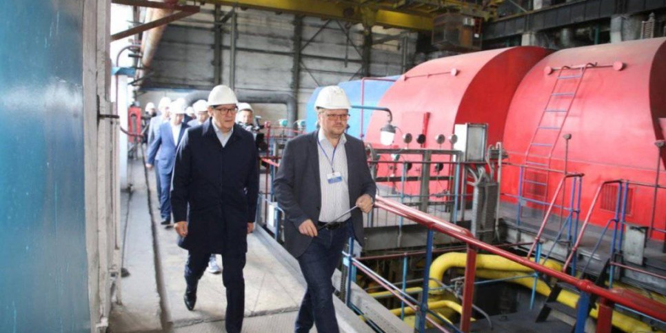
                    Министр энергетики посетил Петропавловскую ТЭЦ
                