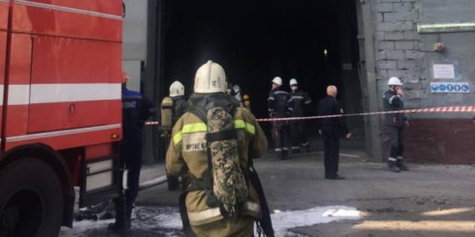
                    Крупный пожар ликвидирован на Аксуском заводе ферросплавов
                