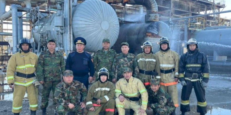 
                    Пожар на газоперерабатывающем заводе в Актюбинской области ликвидирован
                