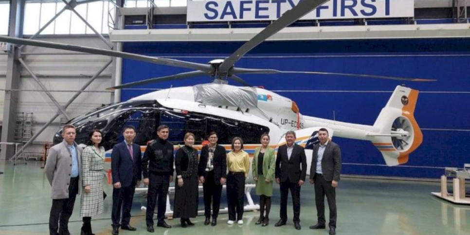 
                    В Казахстане собраны новые вертолеты Airbus
                