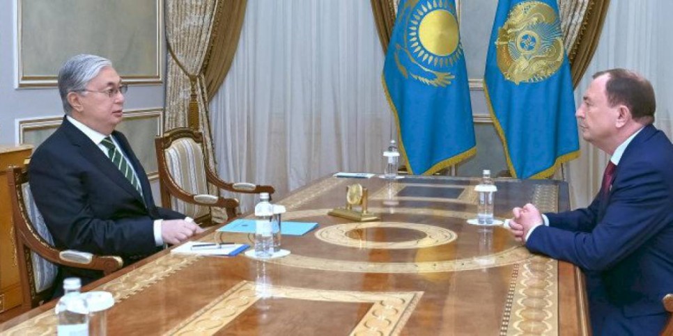 
                    Токаев принял генерального директора агрофирмы «Родина»
                