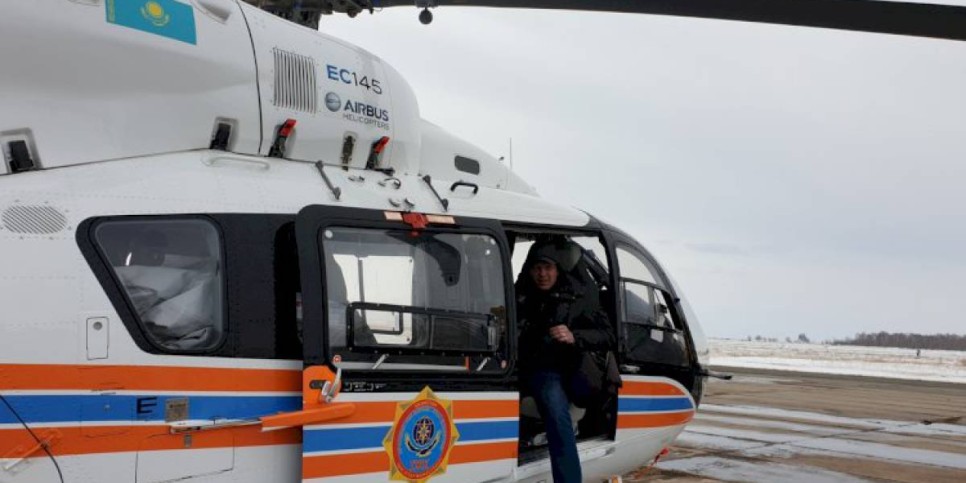 
                    Служба медицинской авиации РК ежедневно осуществляет от 3 до 15 вылетов по стране
                
