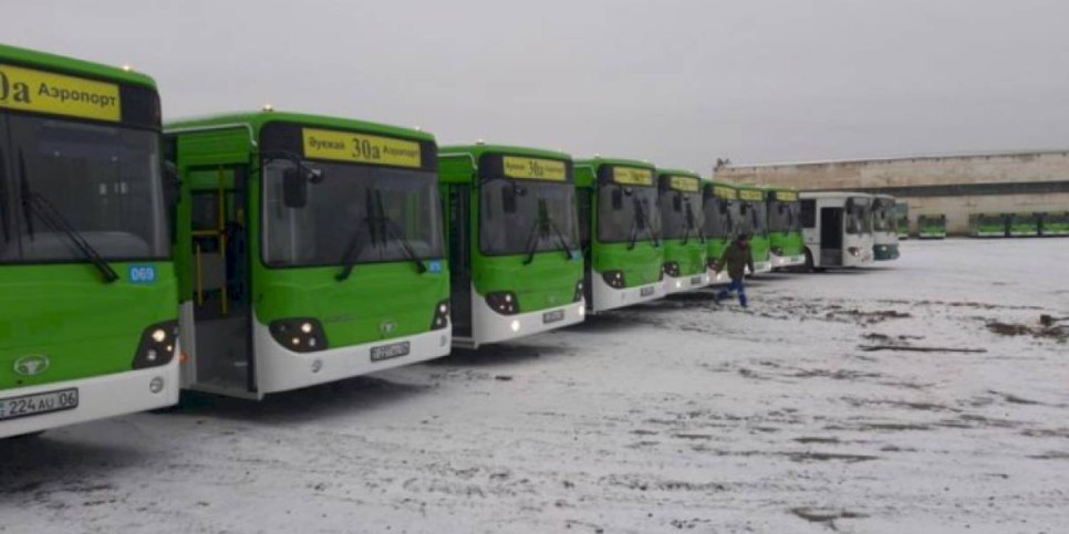 
                    В Алматы намерены построить два коммунальных автобусных парка
                