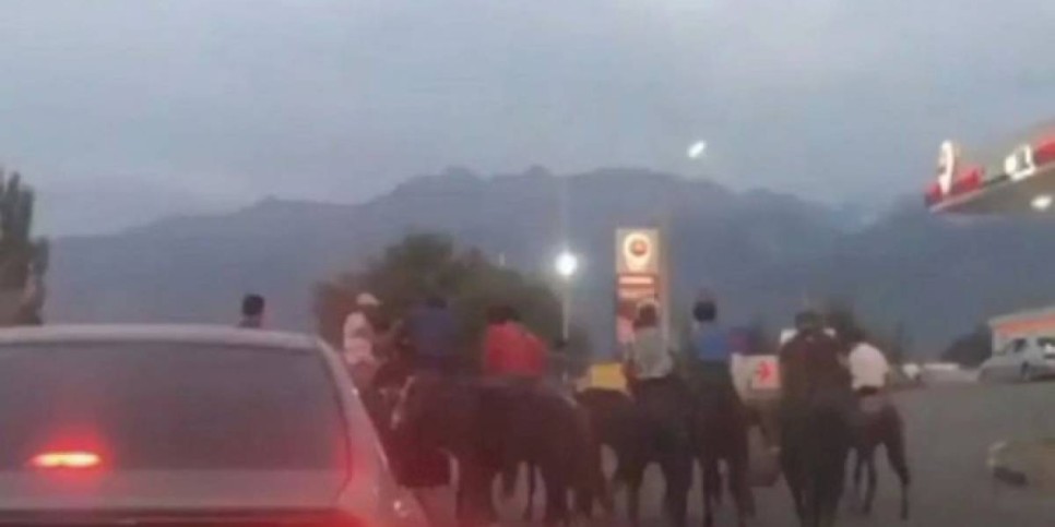 
                    Беспредел на дороге устроили наездники после кокпара в Алматинской области
                