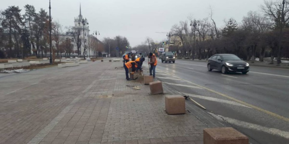 
                    В Алматы продолжается восстановление дорожной инфраструктуры города
                