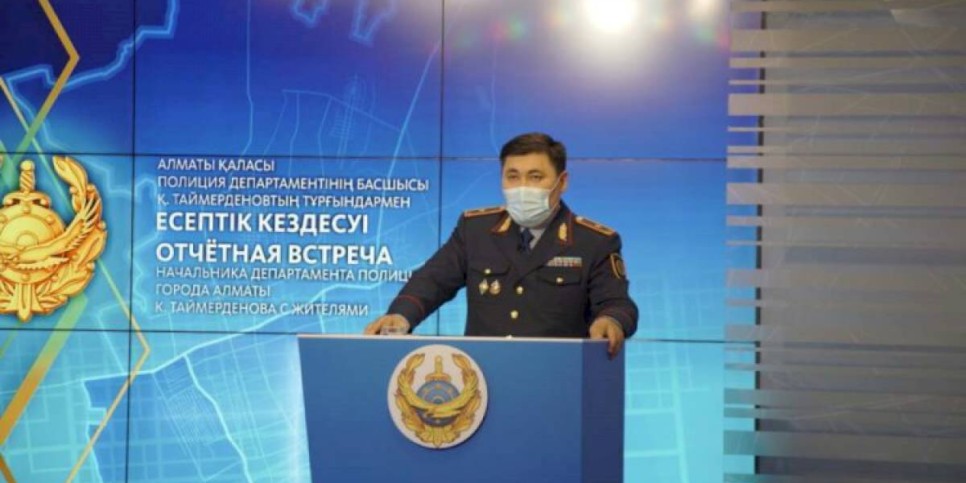 
                    Глава полиции отчитался перед алматинцами
                