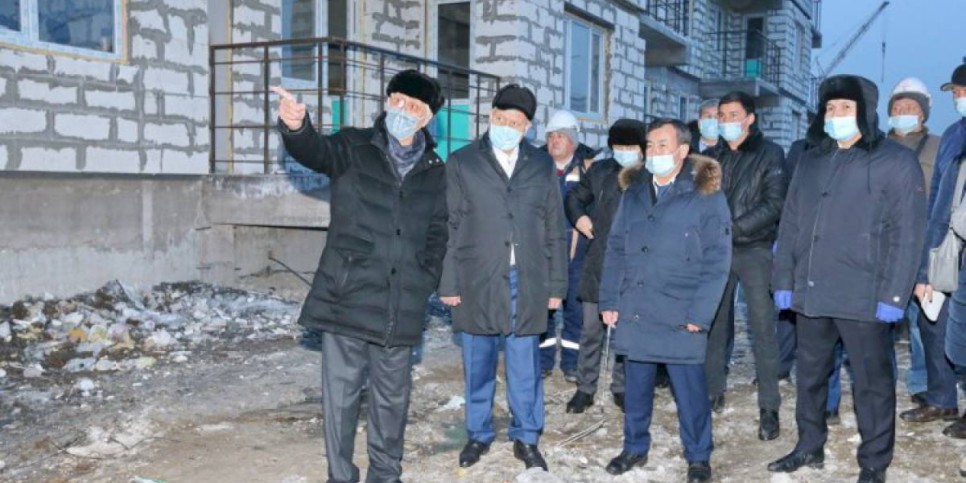 
                    Амандык Баталов проинспектировал строящиеся объекты в Талдыкоргане
                
