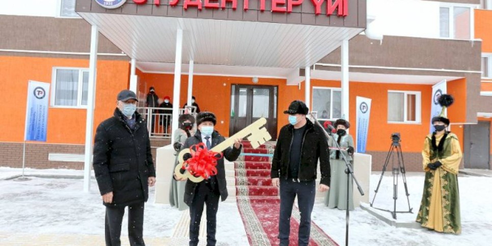
                    Два новых студенческих общежития открылось в Талдыкоргане
                