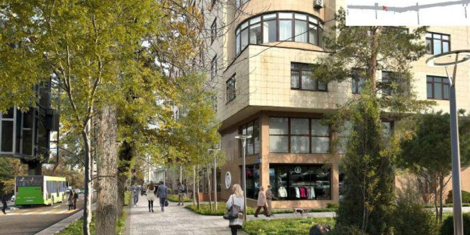 
                    На проспекте Достык в Алматы создают современное пешеходное пространство
                